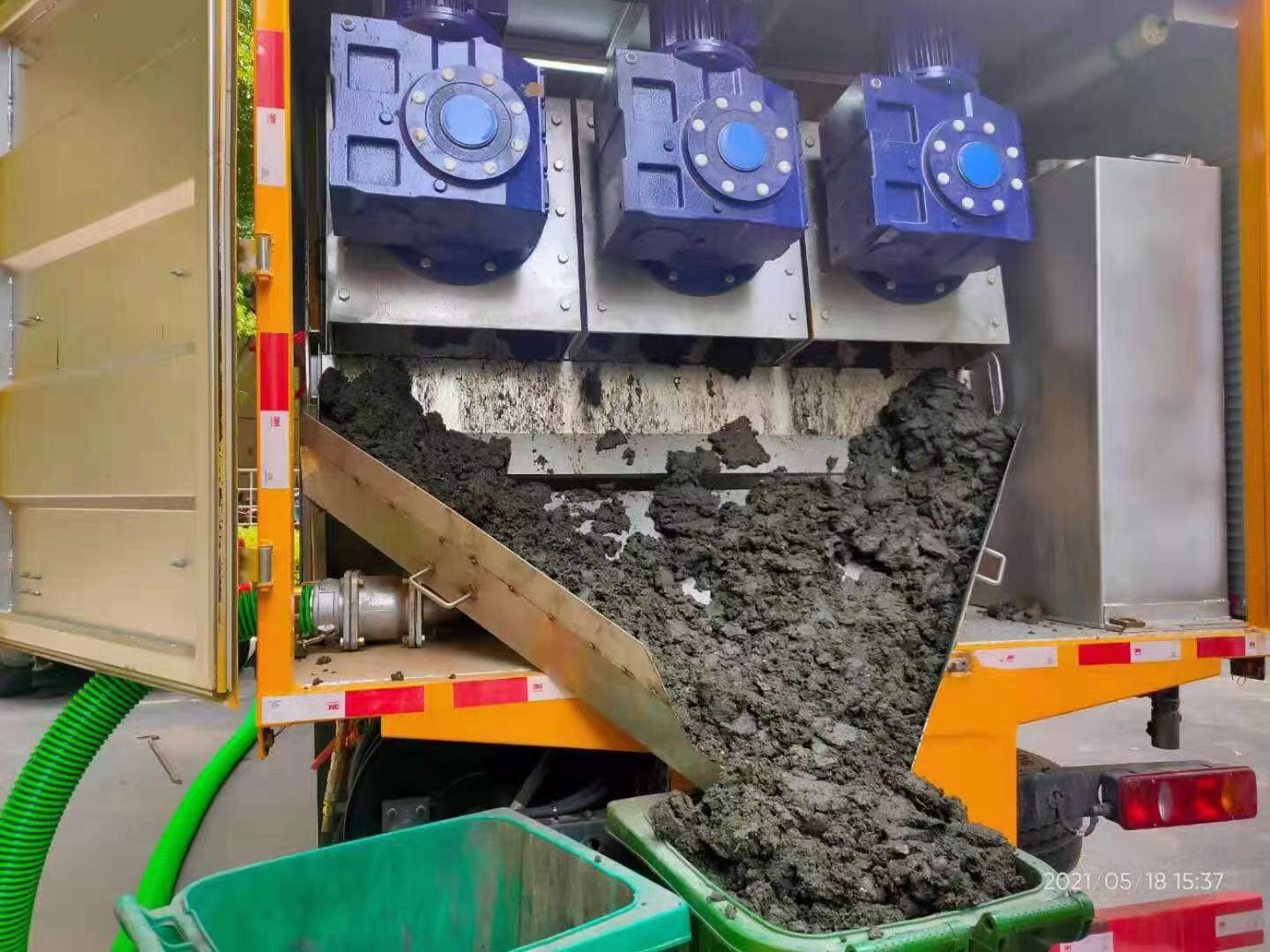 陵川化粪池清掏城市维护站-泥浆净化干湿分离处理